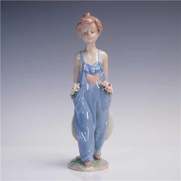 Lladro Porcelain Figurine, Pocket Full Of Wishes 1007650