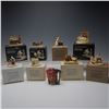 Image 1 : 9pc Sebastian Miniatures and Royal Doulton Jug, Signed and Boxed