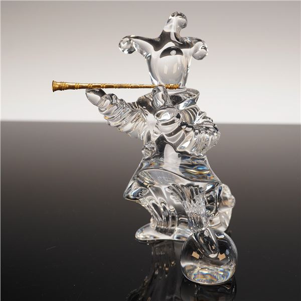 Baccarat by Jean Boggio Crystal Jester Figurine