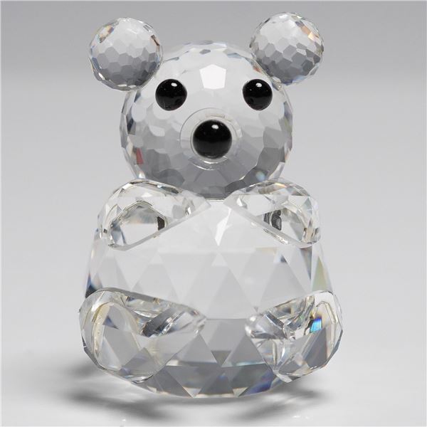 Swarovski Crystal Figurine, Mini Bear with Box