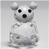 Image 1 : Swarovski Crystal Figurine, Mini Bear with Box