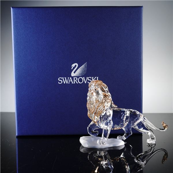 Swarovski Crystal Figurine, Mufasa from The Lion King