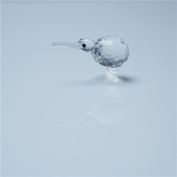 Swarovski Silver Crystal Figurine, Kiwi Bird