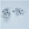Image 2 : 7pc Swarovski Animal Crystal Figurines with Base