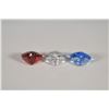 Image 3 : 3pc Swarovski SCS Heart Trilogy Crystal Figurines with Boxes