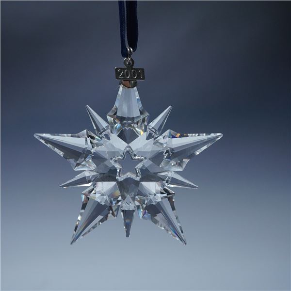 Swarovski Crystal 2001 Annual Edition Christmas Ornament