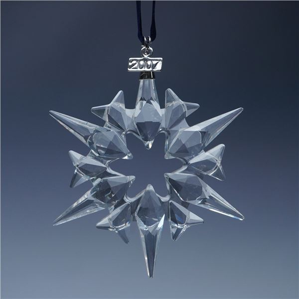 Swarovski Crystal 2007 Christmas Ornament