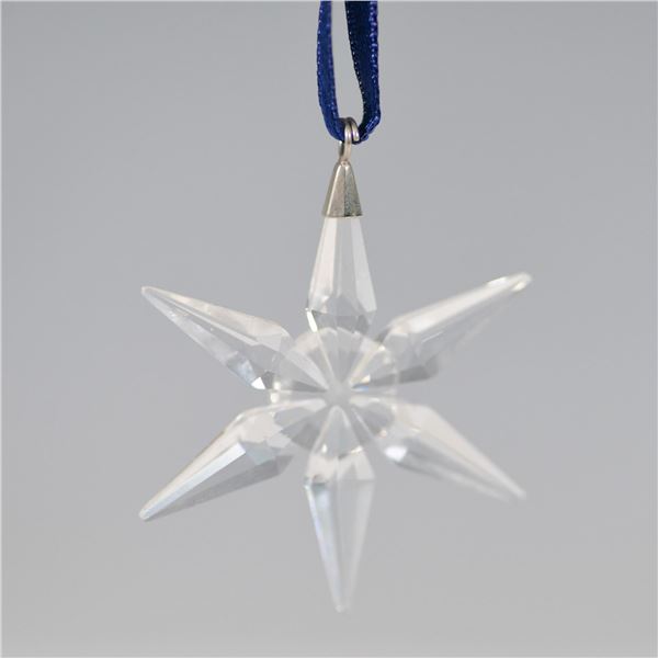 Swarovski Crystal Ornament, Eight-Point Star