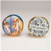 Image 2 : 4pc Halcyon Days Enamel Treasure Boxes