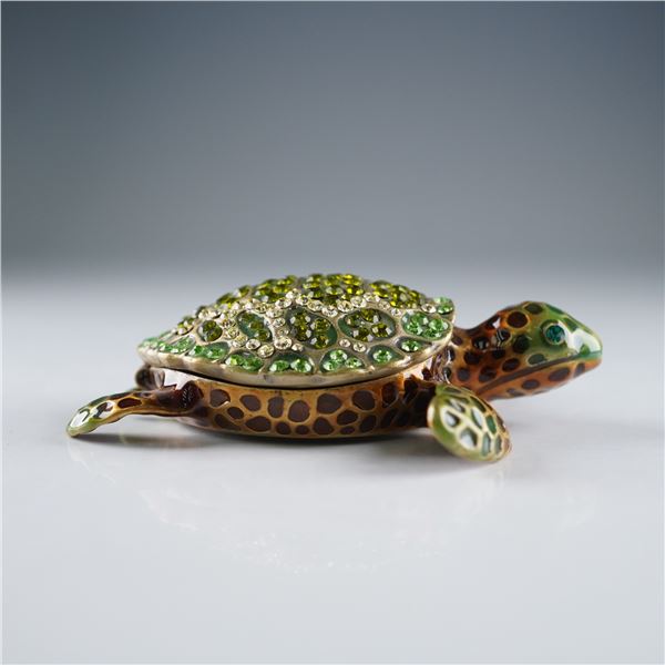 Rucinni Jeweled Turtle Trinket Box
