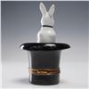 Image 2 : Limoges France Trinket Box, Rabbit in Top Hat