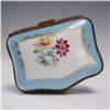 Image 4 : Limoges Porcelain Rectangular Floral Trinket Box