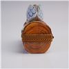 Image 3 : Limoges Porcelain Trinket Box, Cicada on Log