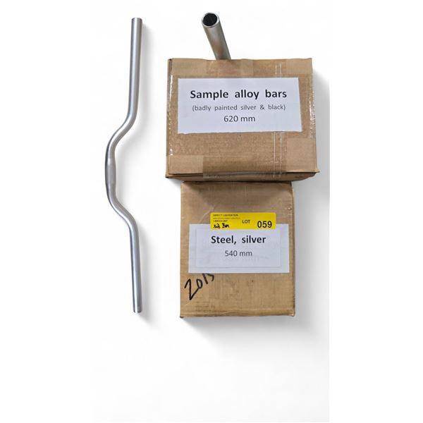 2 Boxes Grey/Steel Handlebars