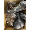 Image 2 : Group of 2 Boxes of Various Bike Saddles