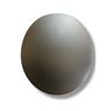 Image 3 : Matte Black Open-Face Motorcycle Helmet with Tan Leather Trim (L)