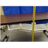 Image 8 : Rectangular Laminate Table on Wheels 60" x 24" x 28"H
