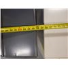 Image 8 : Tiffany Stand Metal Rolling Table w/ Folding Sides & 3-Drawer Cabinet, Misc Sizes