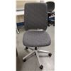 Image 1 : Rolling Office Chair w/ Upholstered Back & Seat