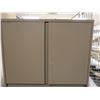 Image 2 : Steelcase 3-Drawer Lateral File Cabinet & 2-Door Enclosed Shelves 37" x 18" x 65"H