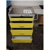 Image 2 : Waterloo Health Care Logistics Rolling 4-Drawer Utility Cart w/ Ergomonic Side Handles 26" x 18" x 4