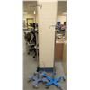 Image 1 : Qty 2 Rolling Medical Equipment IV Pole Stands