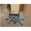 Image 2 : Qty 2 Rolling Medical Equipment IV Pole Stands