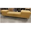 Image 1 : Long Upholstered 2-Tier Bench 96" x 16" x 26"H