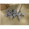 Image 2 : Qty 2 Rolling Medical Equipment IV Pole Stands