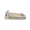 Image 5 : Rolex Ladies Sapphire Quickset 2Tone 18K Diamond Datejust With Rolex Box