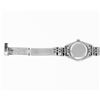Image 9 : Rolex Ladies Quickset Stainless Steel Silver Index 18K White Gold Diamond Bezel