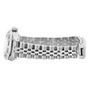 Image 7 : Rolex Ladies Stainless Steel Silver Diamond and 18K Gold Pyramid and Diamond Bez