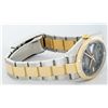 Image 4 : Rolex Mens 18K Two Tone Yellow Gold "Wimbledon" Gray Roman Dial Datejust 36MM Wi