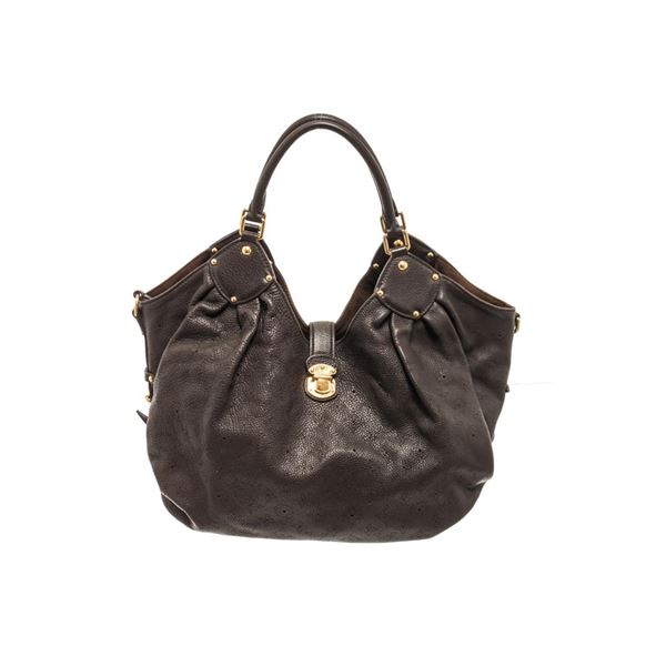 Louis Vuitton Brown Mahina Leather Hobo Bag