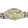 Image 5 : Rolex Mens Two Tone Champagne Index Dial Pyramid Diamond Bezel With Rolex Box