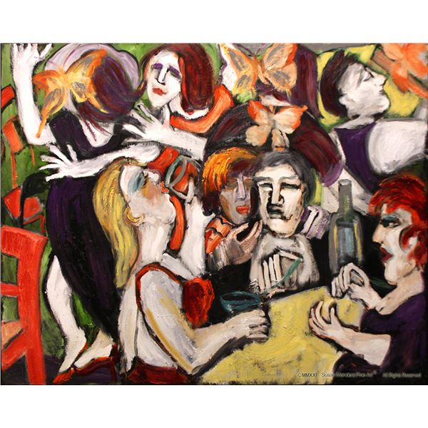Susan Manders "A Round on the house"