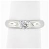 Image 1 : Tiffany & Co. Platinum 0.26 ctw Round Diamond Solitaire Etoile Engagement Ring