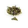 Image 1 : NON-PRIMED ASSORTED BRASS AND NICKEL CASES LOT
