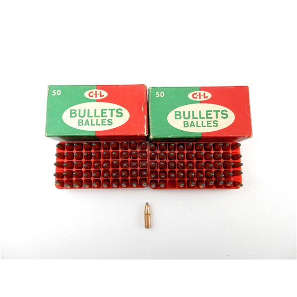 CIL .25 CALIBER BULLETS LOT
