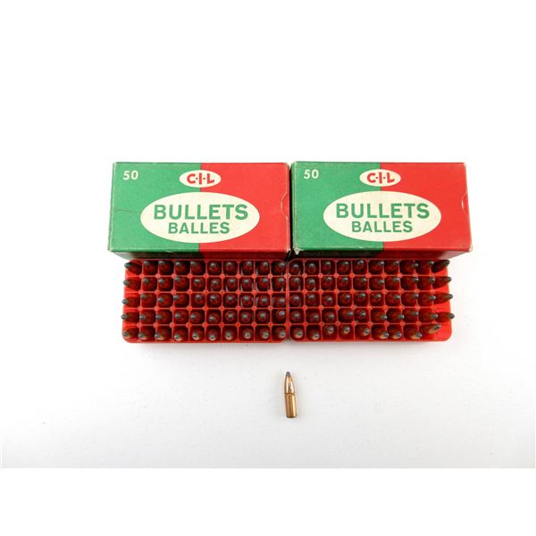CIL .25 CALIBER BULLETS LOT