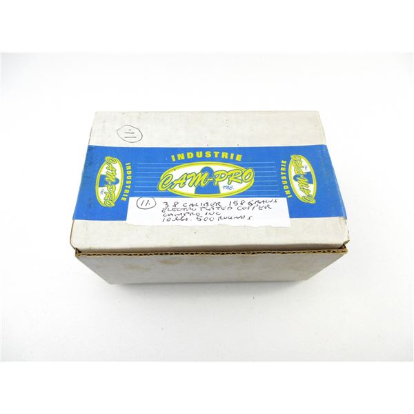 CAM-PRO .38 CALIBER BULLETS LOT