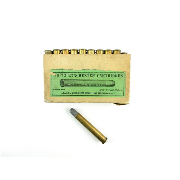 COLLECTIBLE W.R.A. CO. .40-72 WIN AMMO LOT