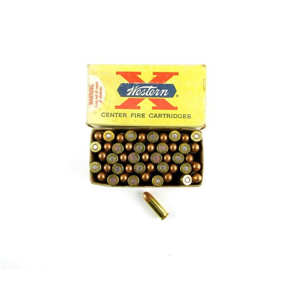 COLLECTIBLE WESTERN .38 AUTO AMMO LOT