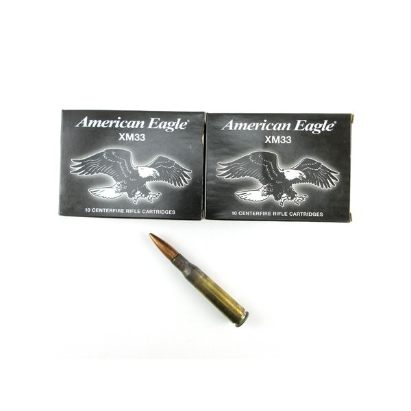 AMERICAN EAGLE XM33 .50 BMG AMMO LOT