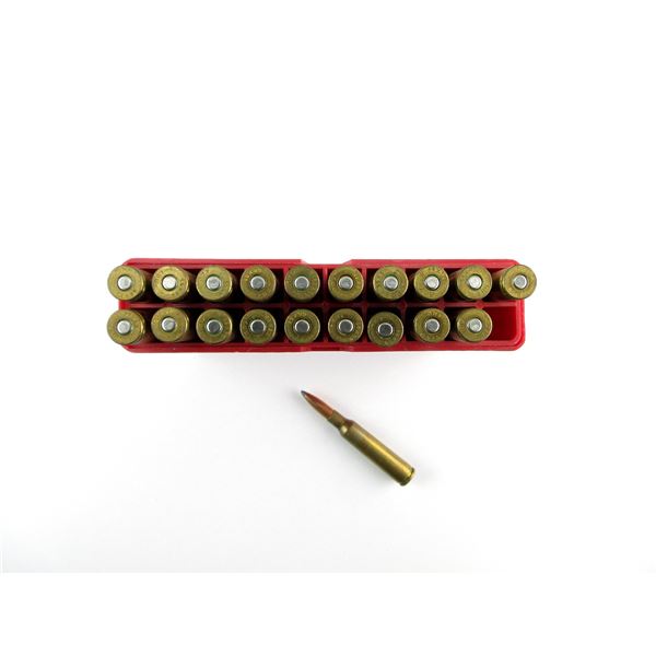 RELOADED ASSORTED 6.5X55MM AMMO LOT