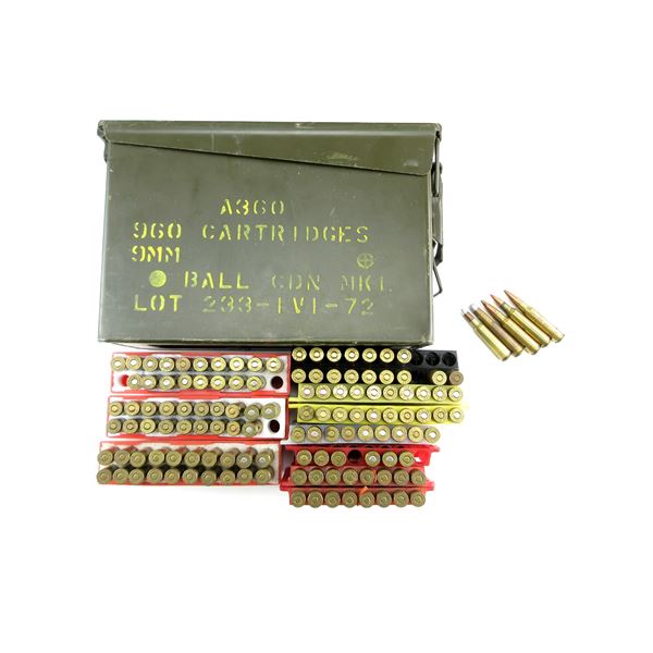 RELOADED ASSORTED AMMO LOT