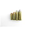 Image 2 : RELOADED ASSORTED HAND GUN AMMO AND NON-PRIMED BRASS / NICKEL CASES LOT