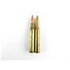 Image 2 : RELOADED ASSORTED .270 WIN AMMO AND NON-PRIMED BRASS CASES LOT