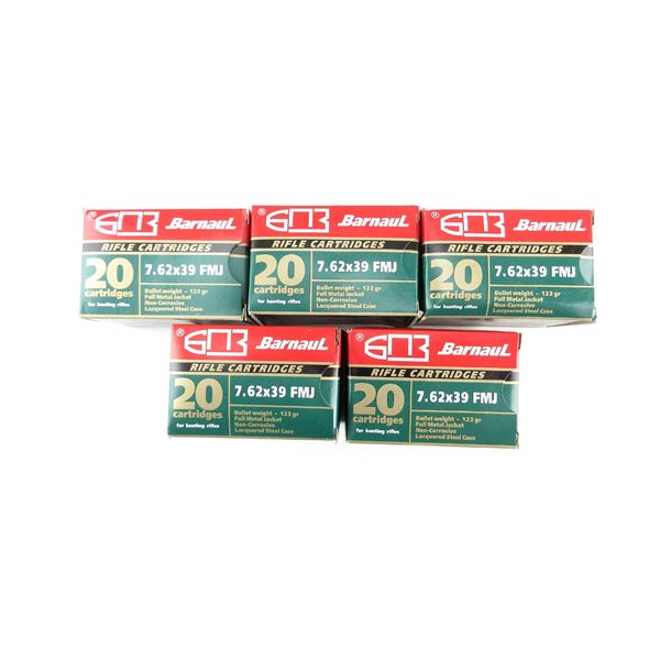 BARNAUL 7.62X39MM AMMO LOT