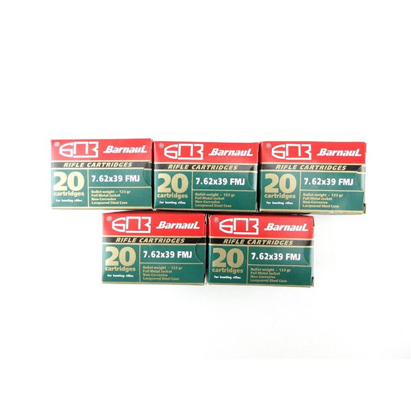 BARNAUL 7.62X39MM AMMO LOT